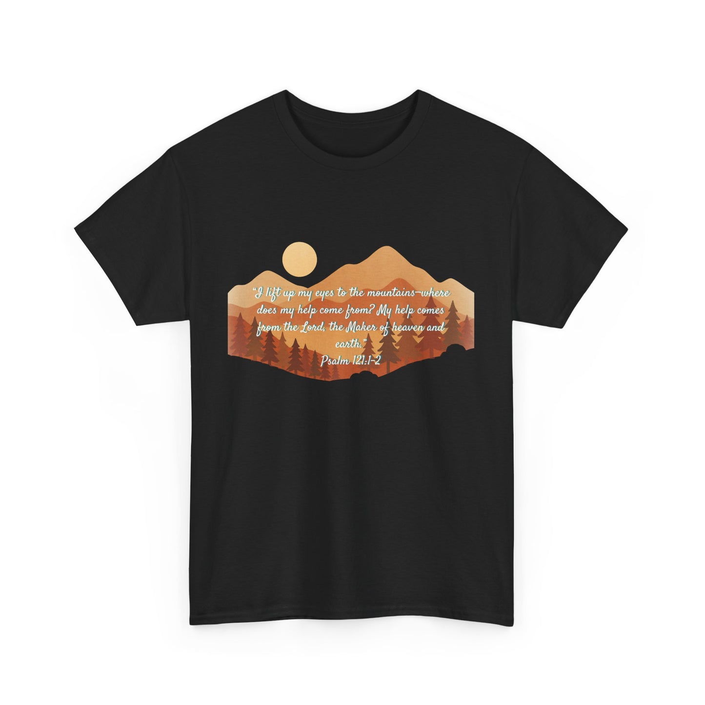 Nature-Inspired Unisex Heavy Cotton Tee, Adventure Tee, Outdoor Lover Shirt, Gift for Hikers, Motivational Tee, Eco-Friendly Fashion