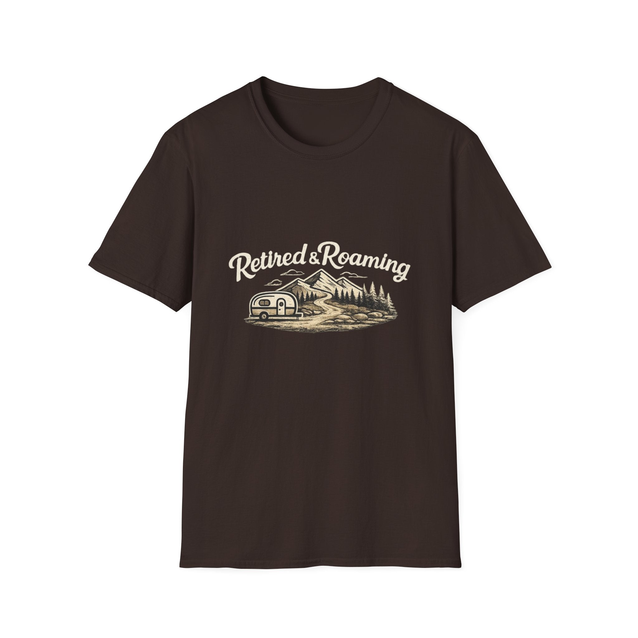 Retired and Roaming dark colors Tee Shirt
