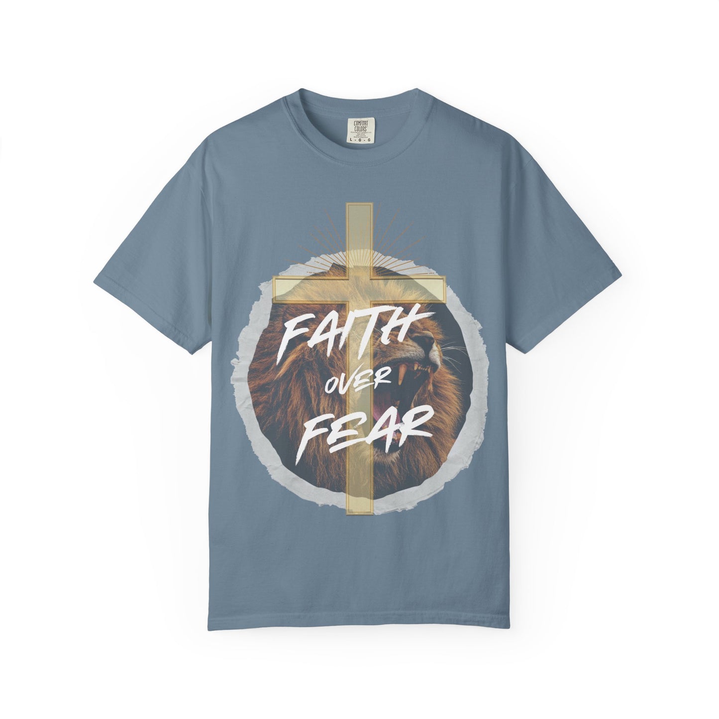 Faith over Fear Lion T-Shirt