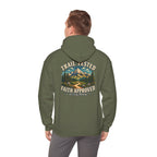 Trail Tested Hoodie — 'Trail Tested Faith Approved' Mountain Adventure Sweatshirt