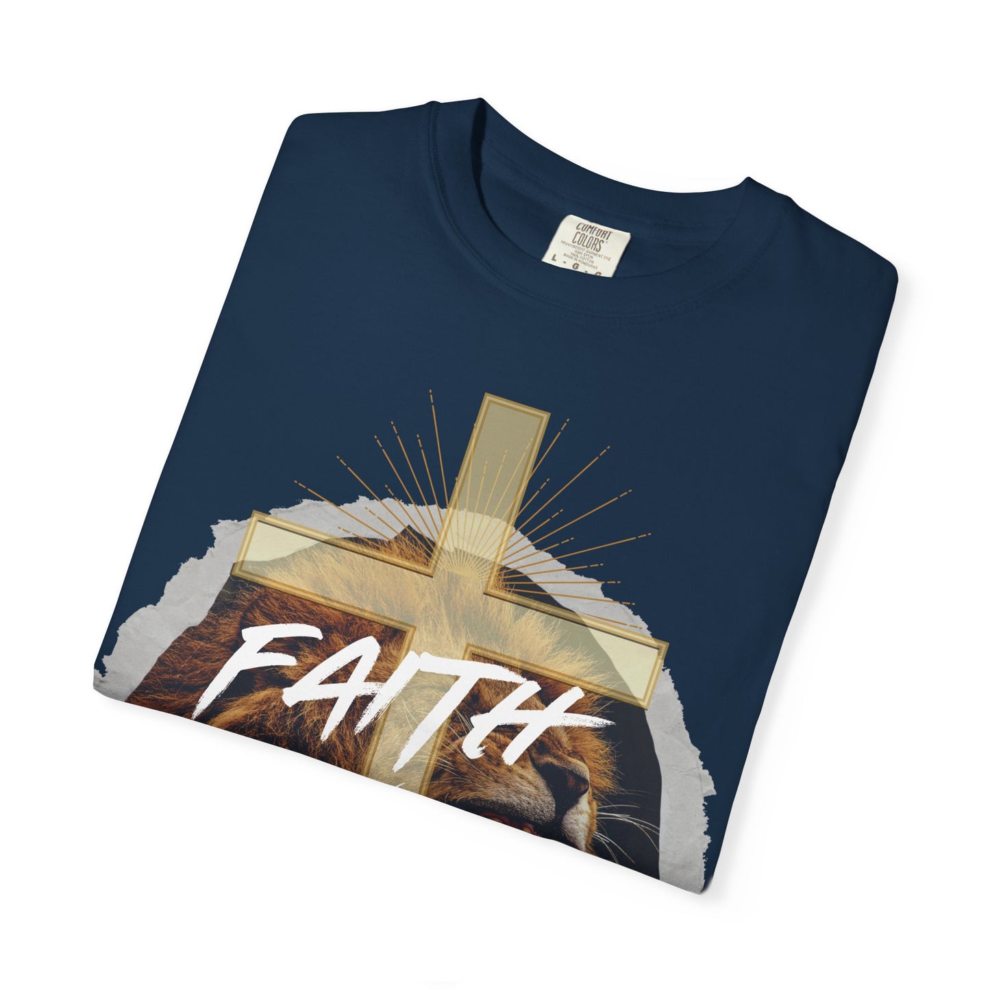 Faith over Fear Lion T-Shirt