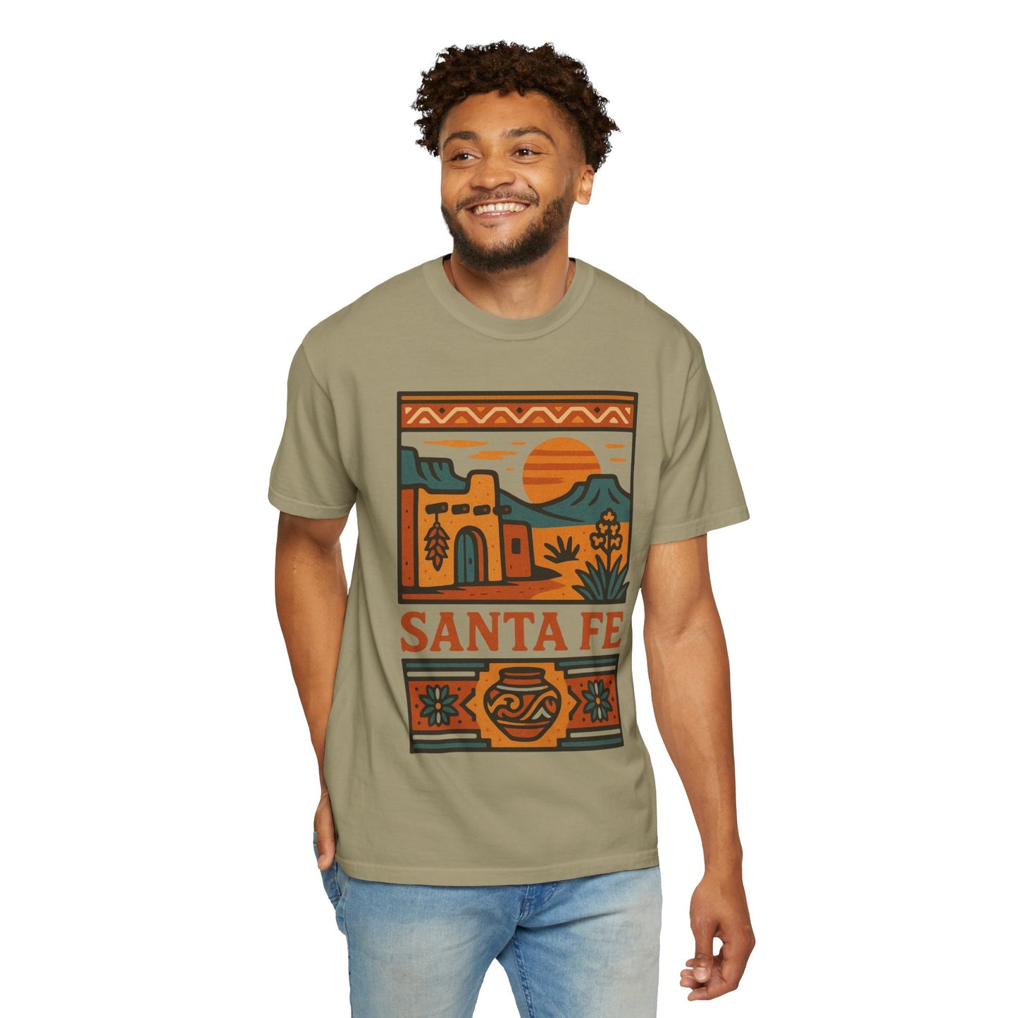 Artdeco Southwest Landscape T-shirt