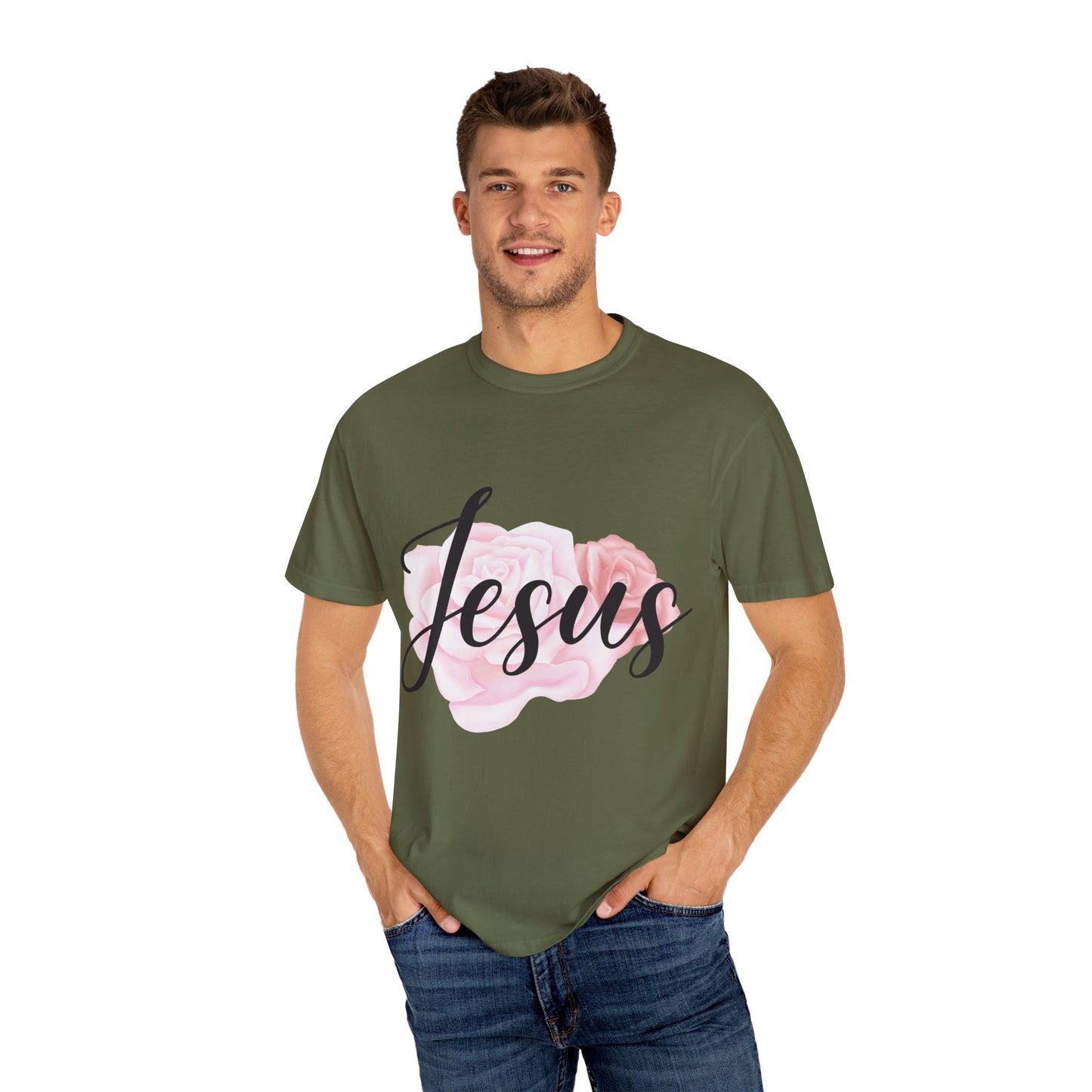 Floral Jesus T-Shirt