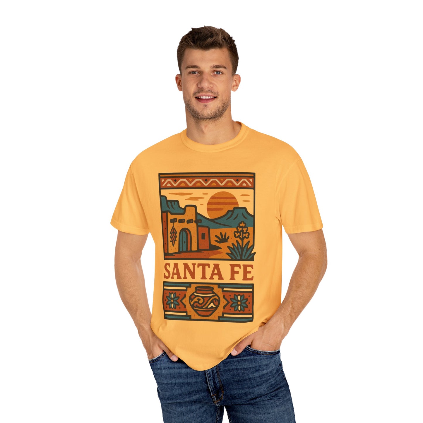 Artdeco Southwest Landscape T-shirt
