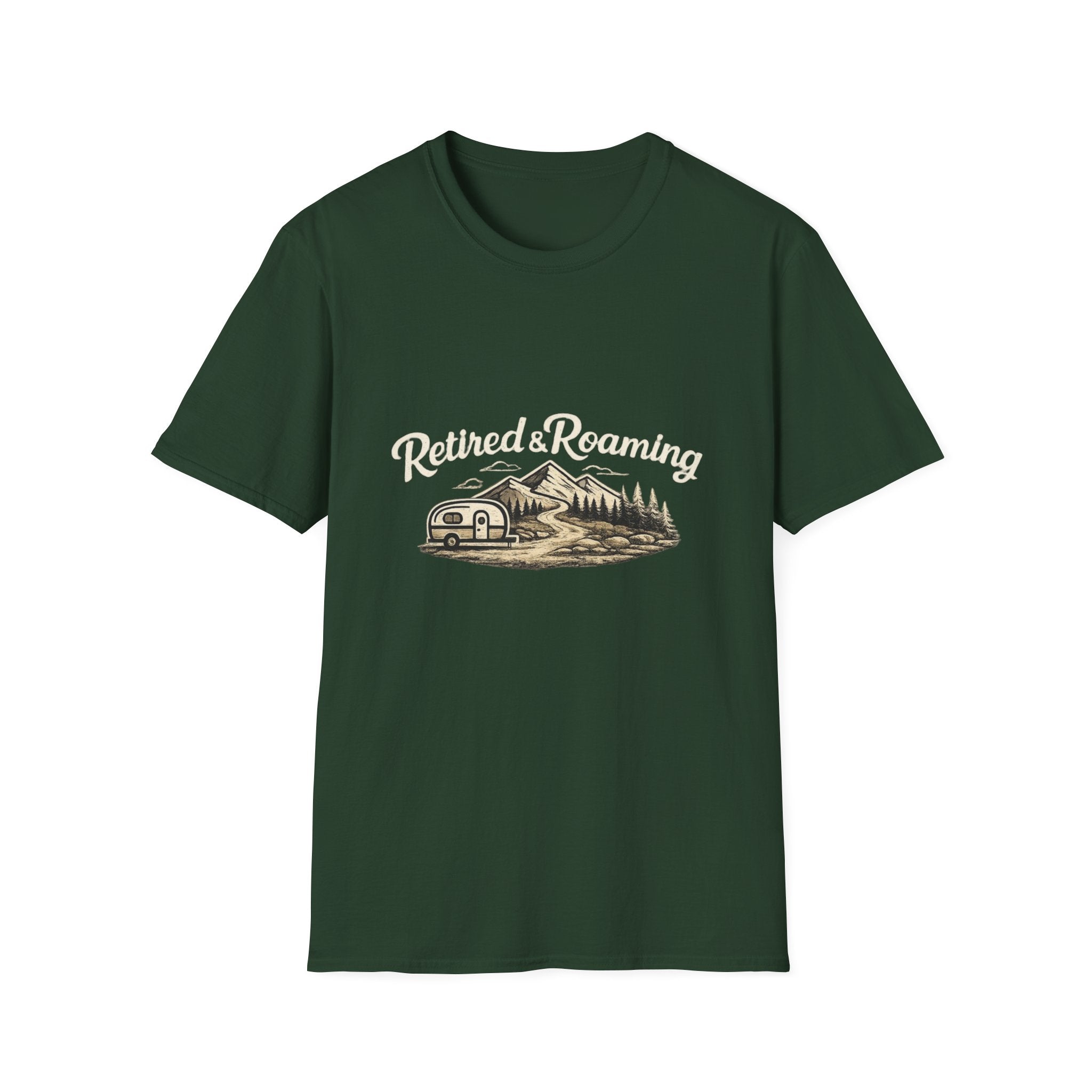 Retired and Roaming dark colors Tee Shirt