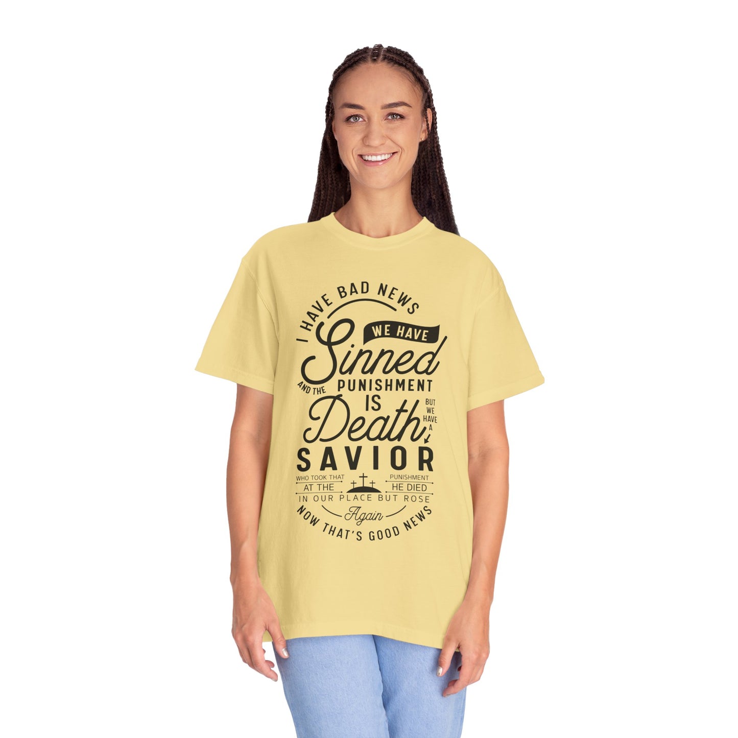 Faith Inspirational Unisex T-Shirt 'We have Sinned'