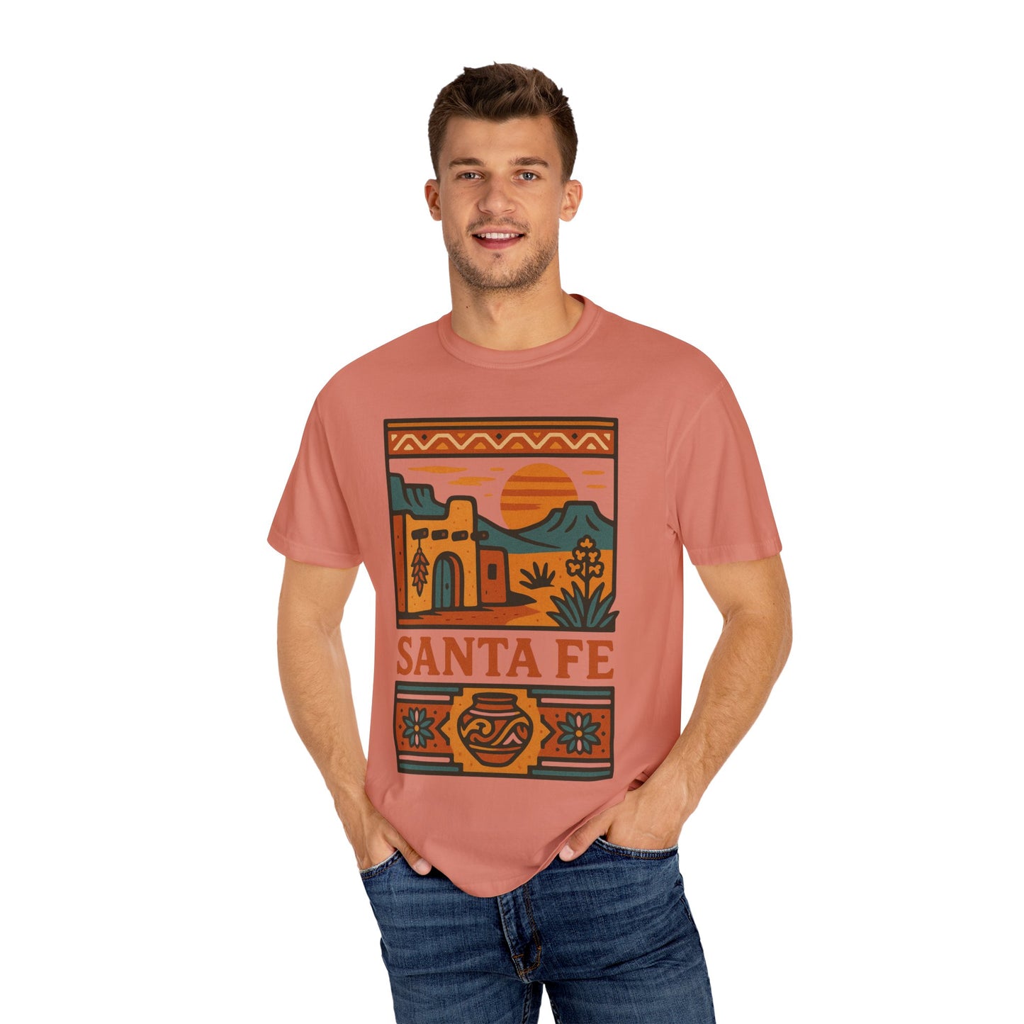 Artdeco Southwest Landscape T-shirt