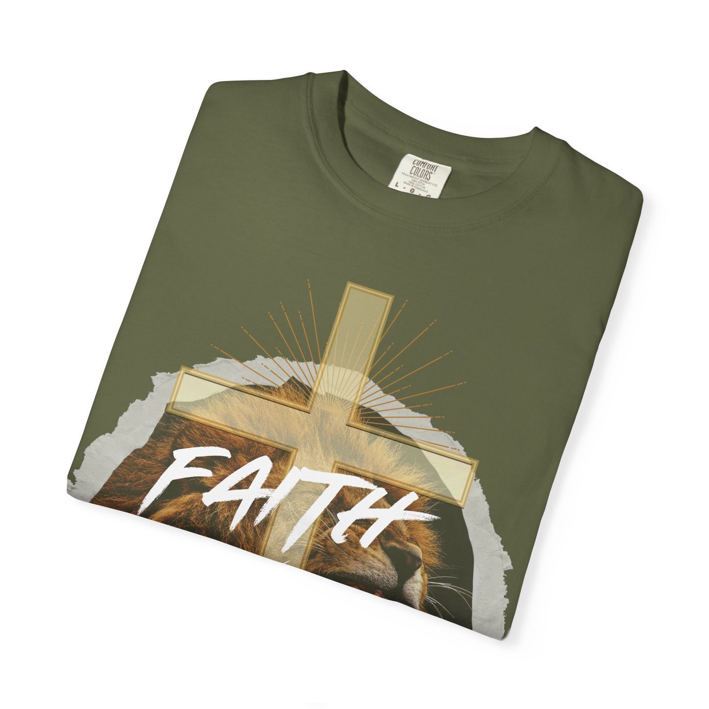Faith over Fear Lion T-Shirt