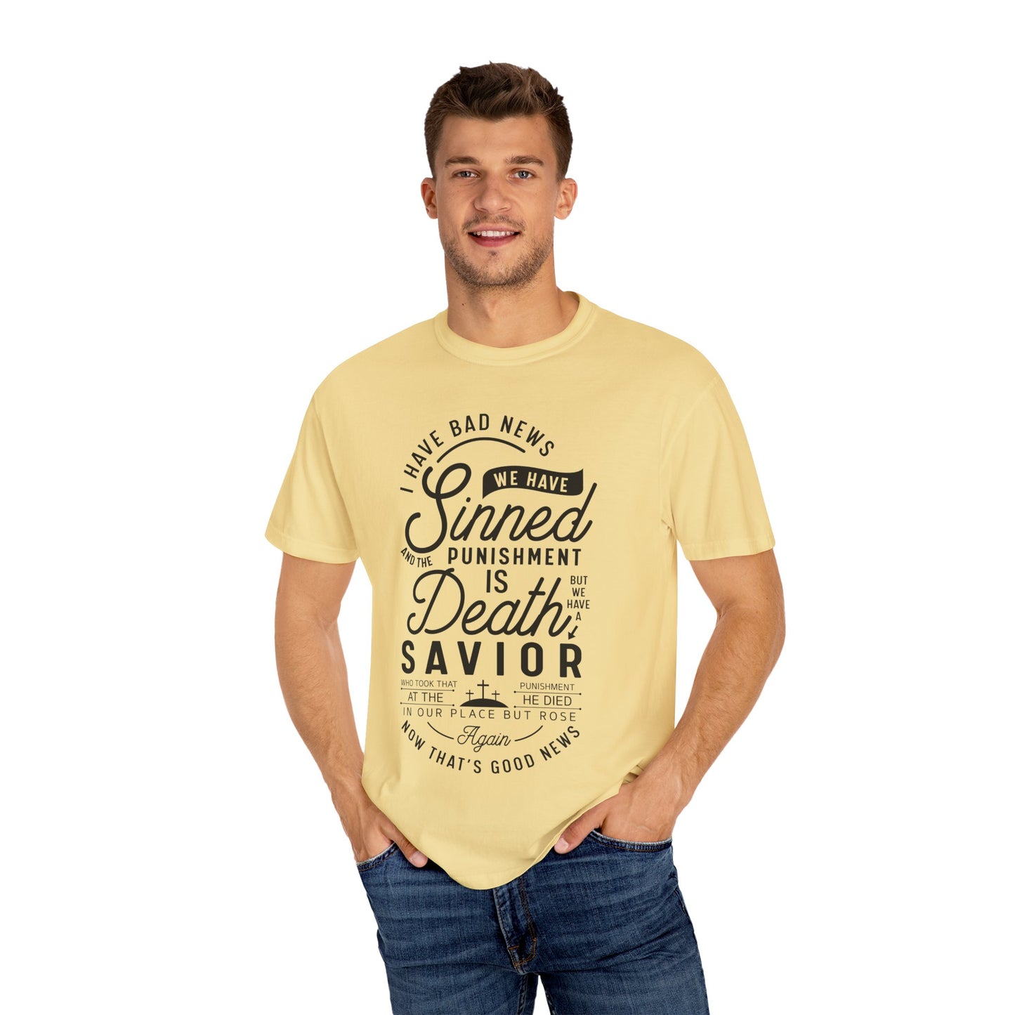 Faith Inspirational Unisex T-Shirt 'We have Sinned'
