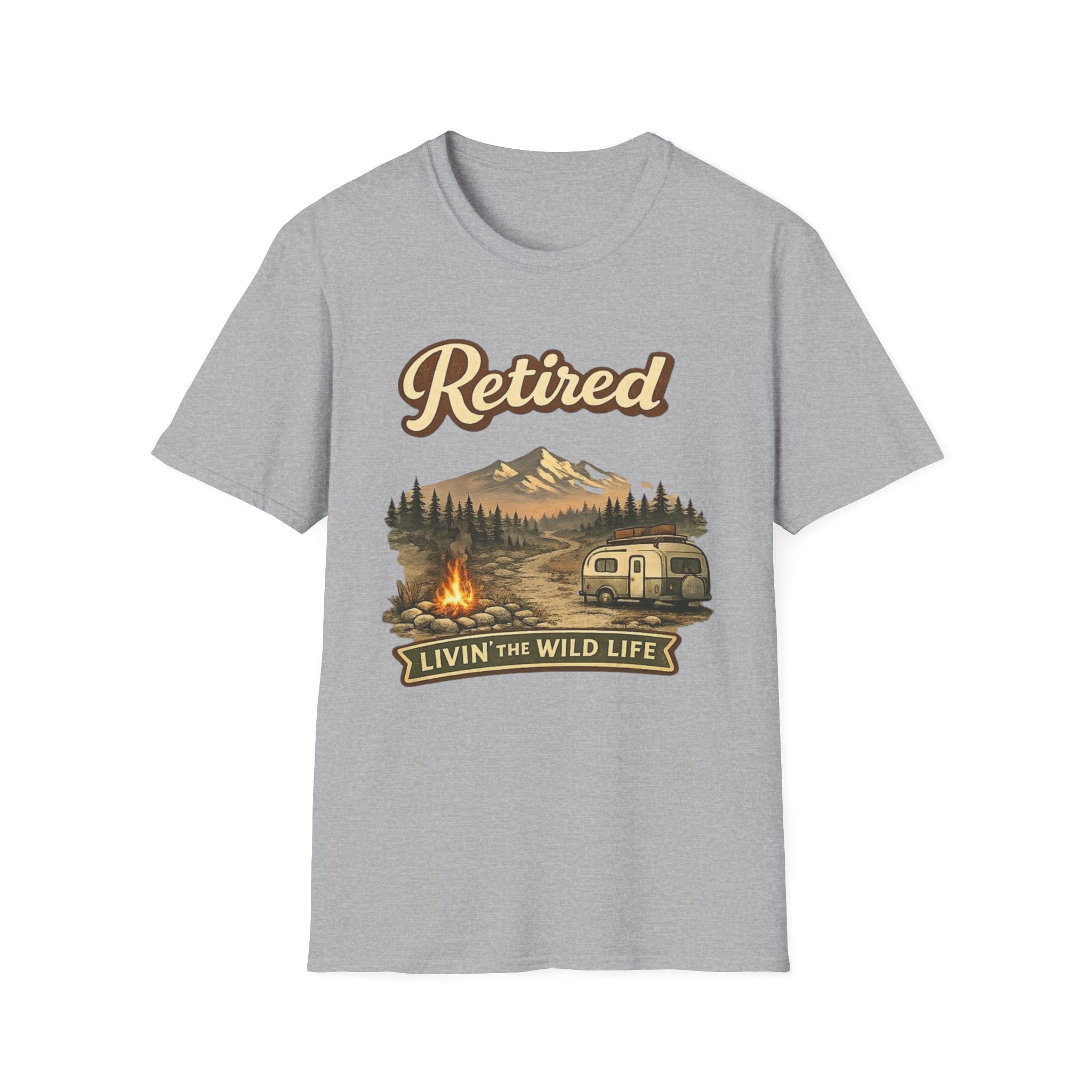 Retired Livin the Wild Life Tee Shirt