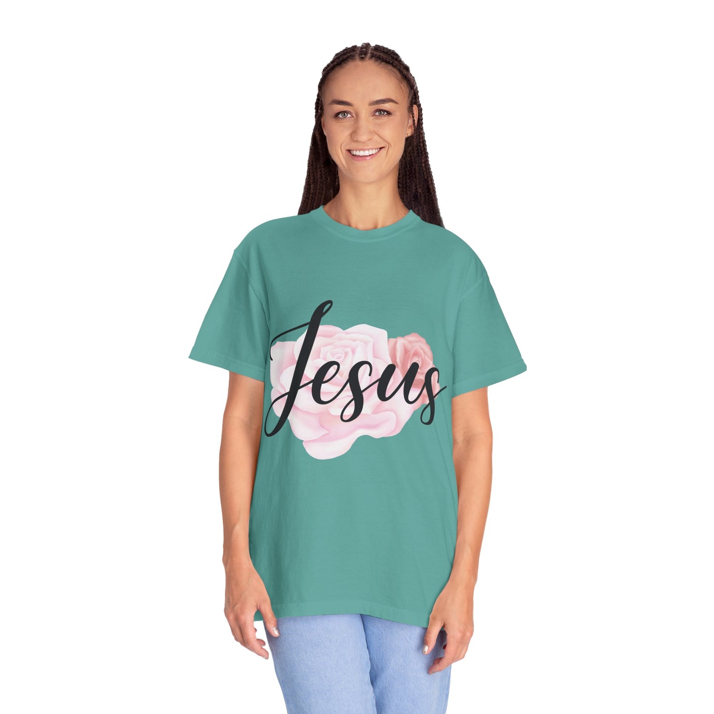 Floral Jesus T-Shirt
