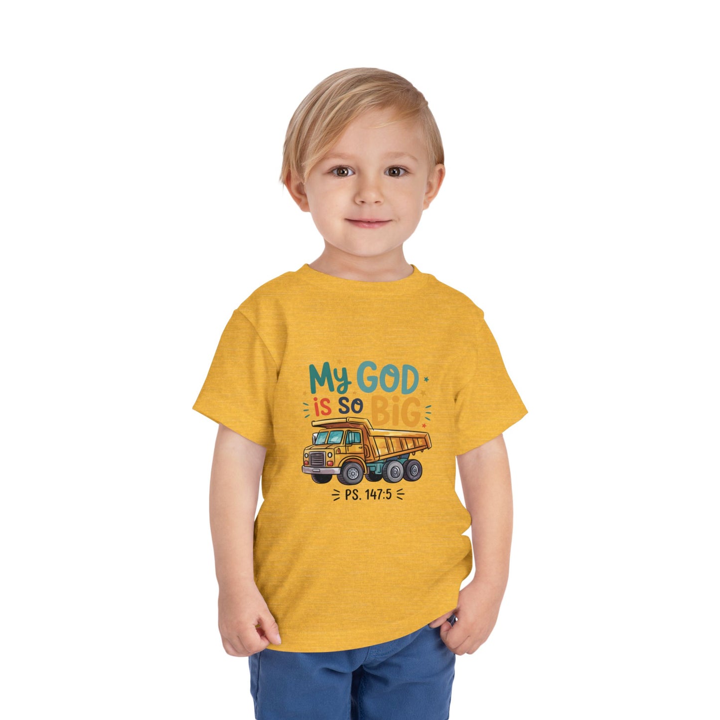My God Is So Big - Toddler Short Sleeve Tee