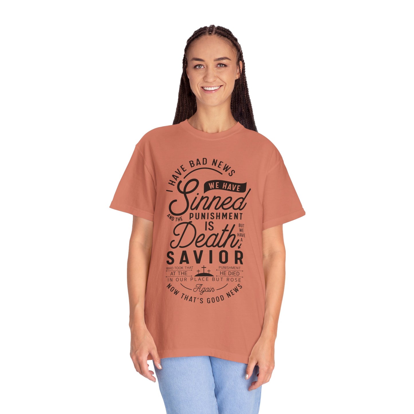 Faith Inspirational Unisex T-Shirt 'We have Sinned'