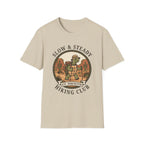 Slow & Steady Hiking Club T-Shirt – Funny Tortoise Hiking Tee, Unisex