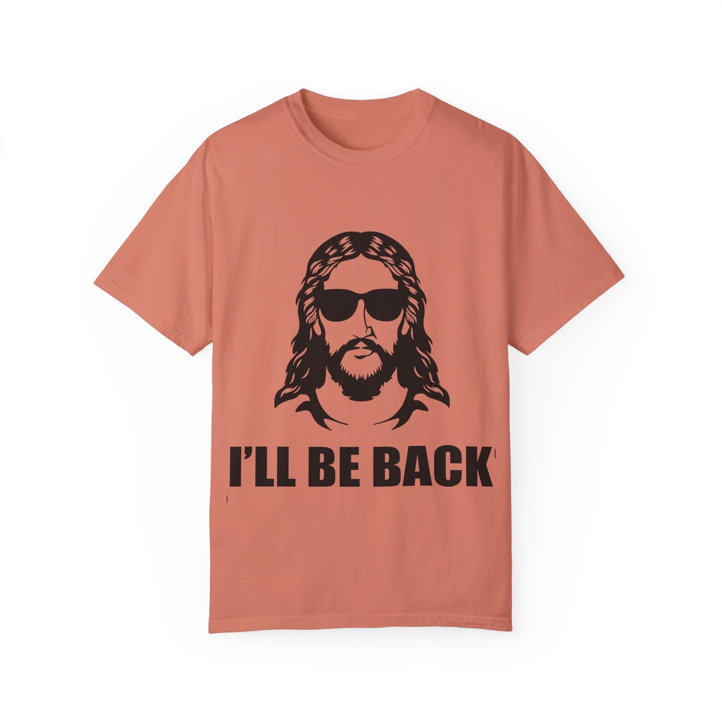 Humorous Jesus Unisex T-Shirt - 'I’ll Be Back' Graphic Tee