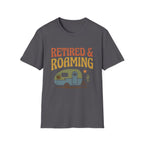 Retro Retired & Roaming  Tee Shirt