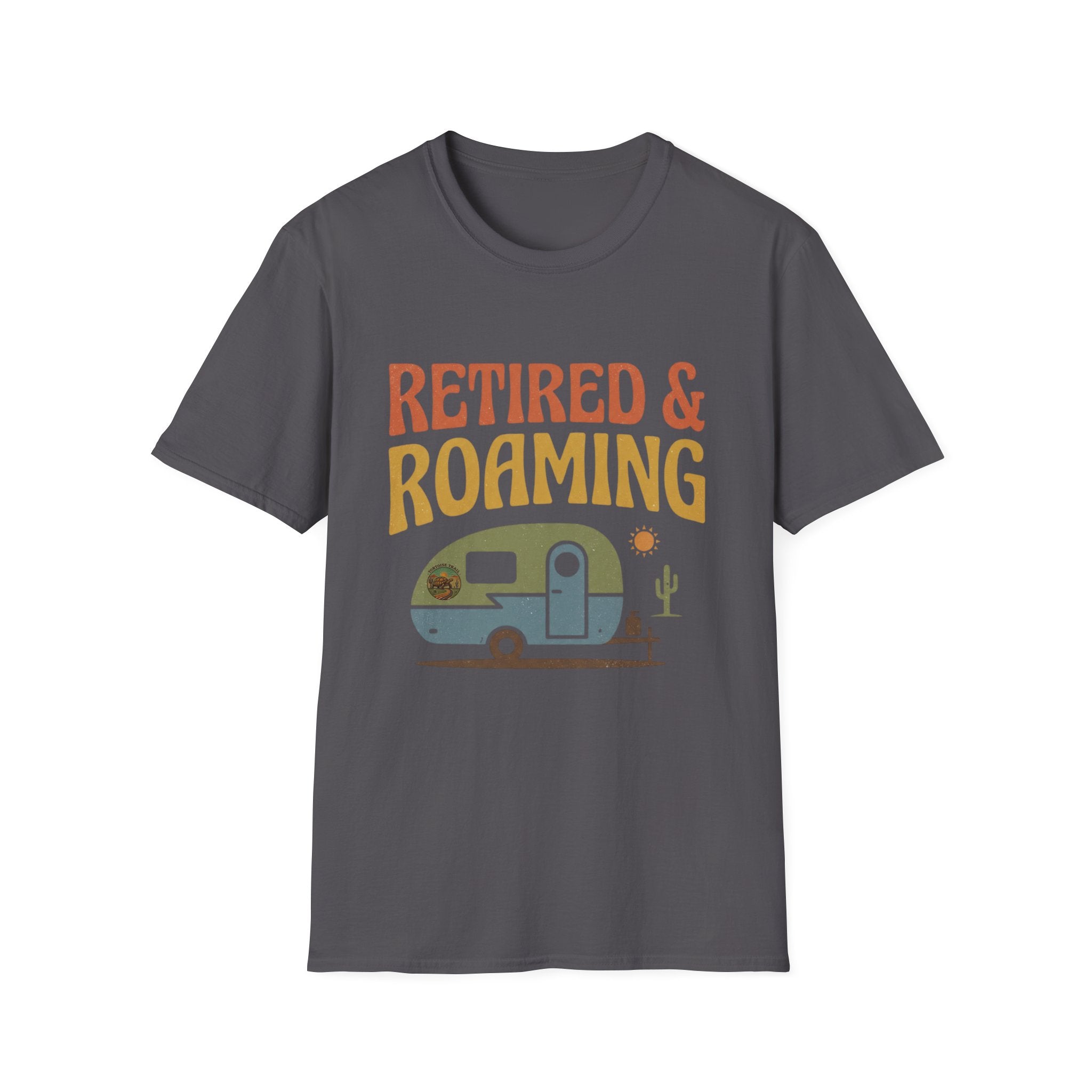 Retro Retired & Roaming  Tee Shirt
