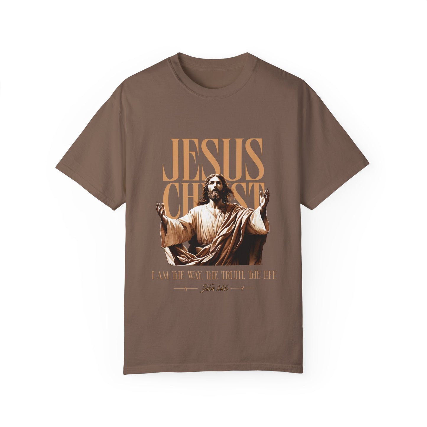 Christian Bible Verse Unisex Tee, The Way The Truth The Life John 14:6 Unisex Shirt, Religious Christian Apparel, Inspirational Graphic Tee, Christian Comfort Tee, John14:6  Scripture