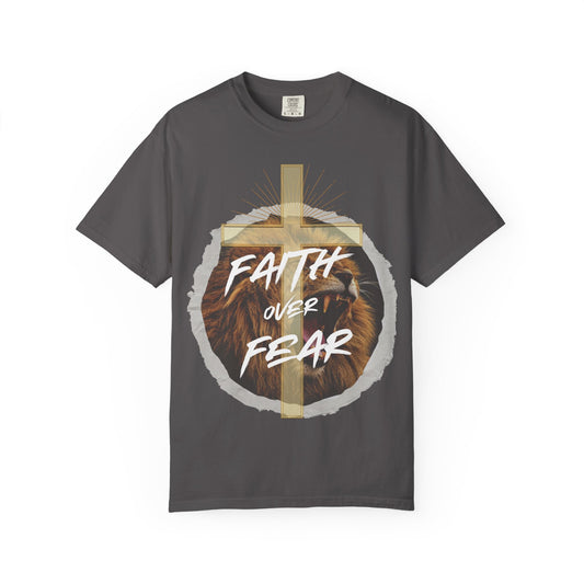 Faith over Fear Lion T-Shirt