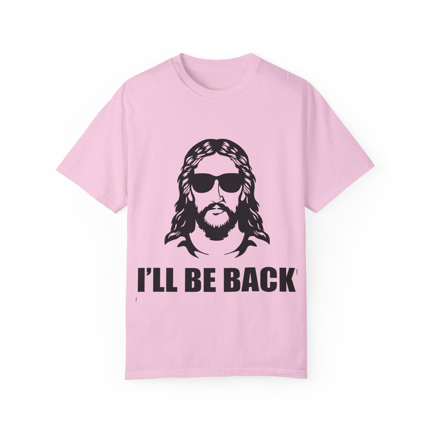 Humorous Jesus Unisex T-Shirt - 'I’ll Be Back' Graphic Tee