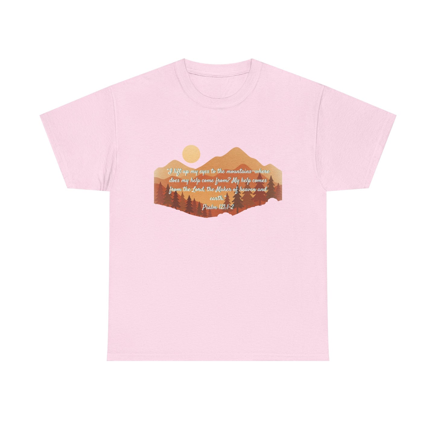 Nature-Inspired Unisex Heavy Cotton Tee, Adventure Tee, Outdoor Lover Shirt, Gift for Hikers, Motivational Tee, Eco-Friendly Fashion