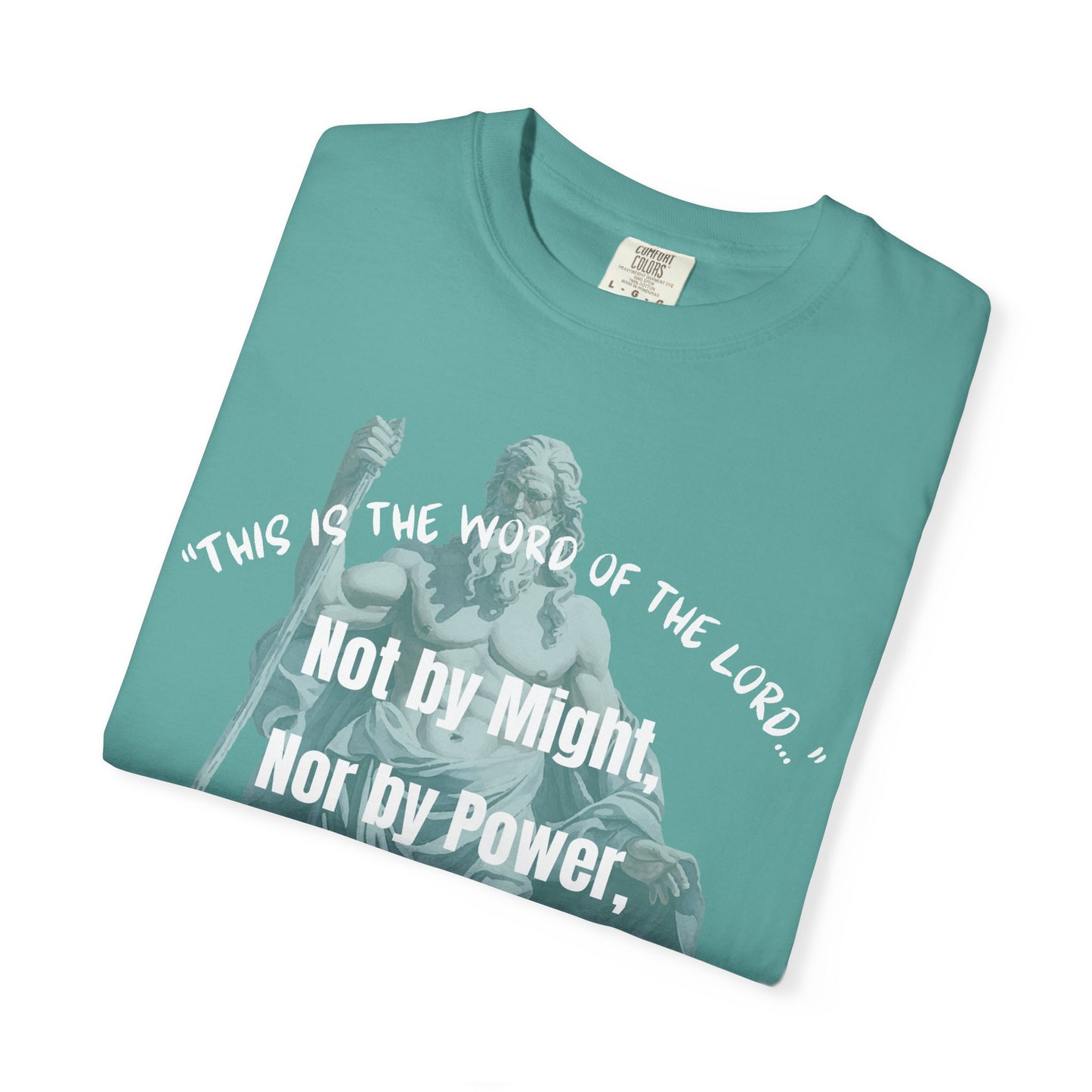 Inspirational Scripture T-Shirt - Not by Might, but by Spirit