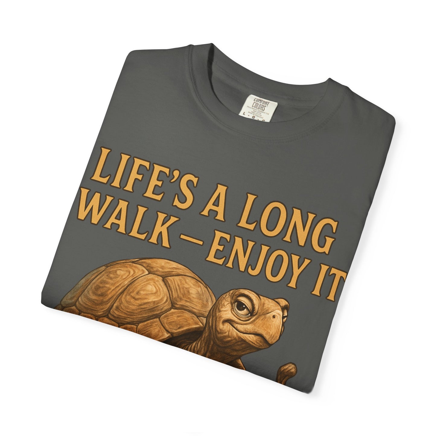 T-shirt - Slow and Methodical Tortoise Design