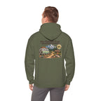 Adventure Hoodie – "The Tortoise Trail: Miles Measured in Memories" Graphic Hoodie