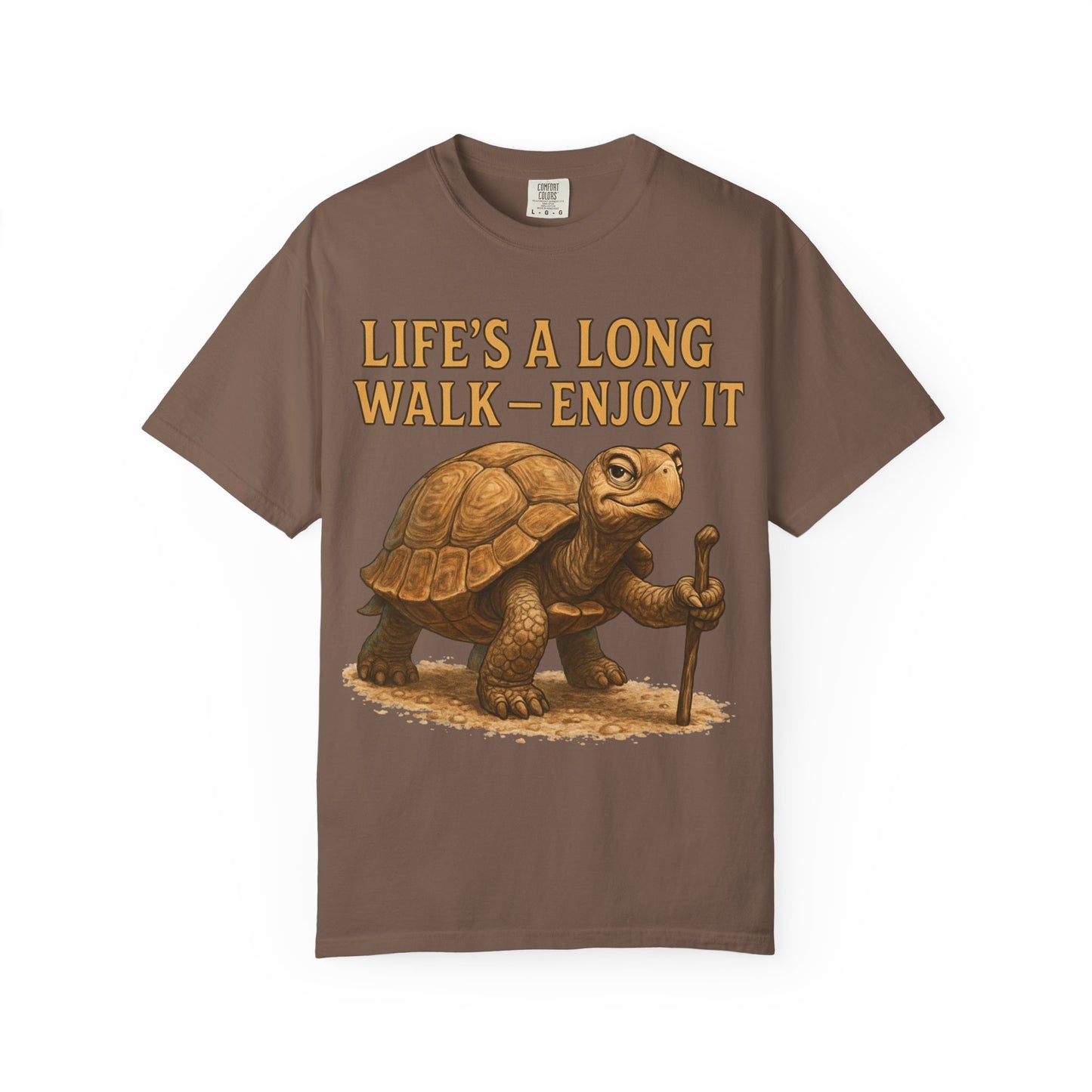 T-shirt - Slow and Methodical Tortoise Design