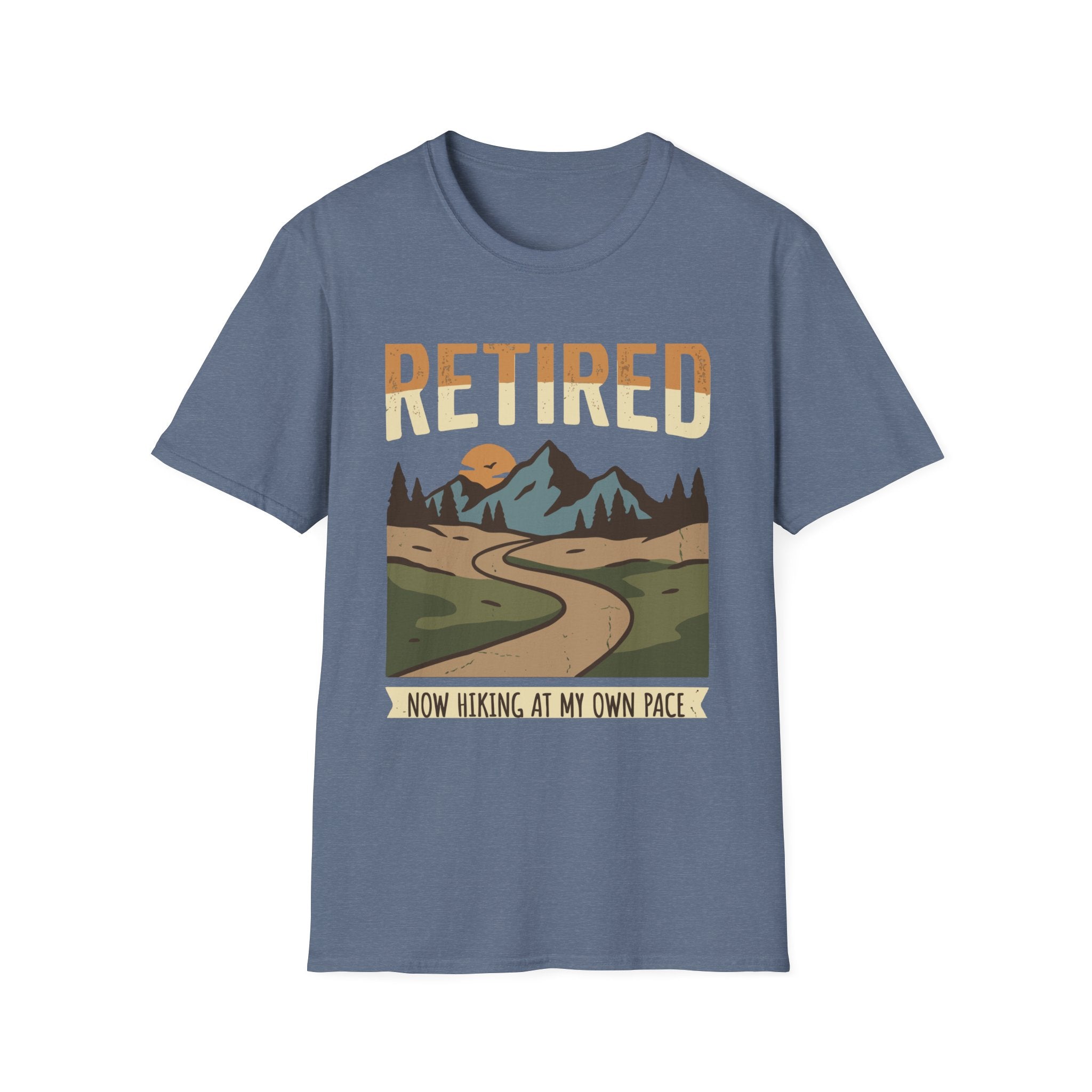 Retired Hiking My Own Pace Tee Shirt