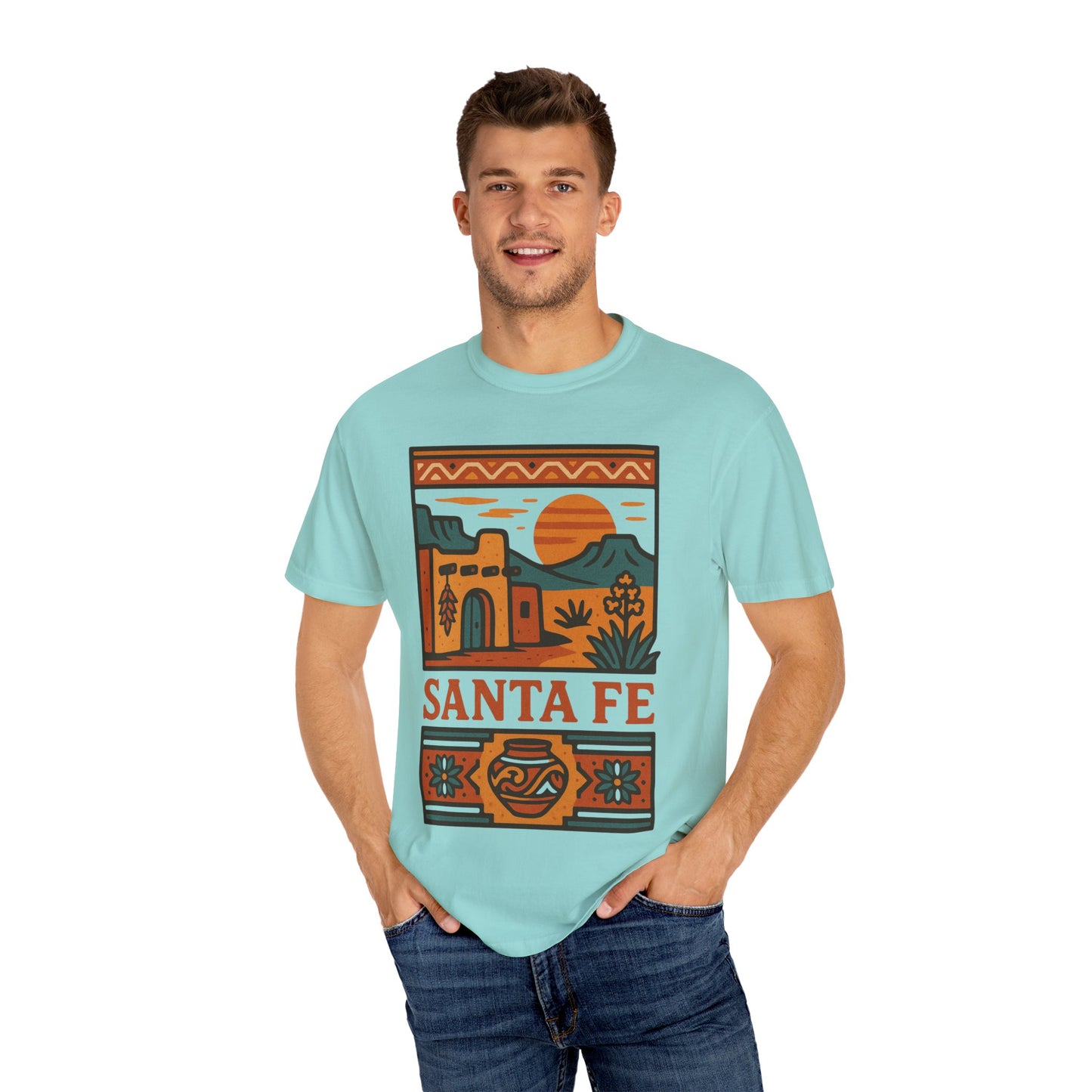 Artdeco Southwest Landscape T-shirt