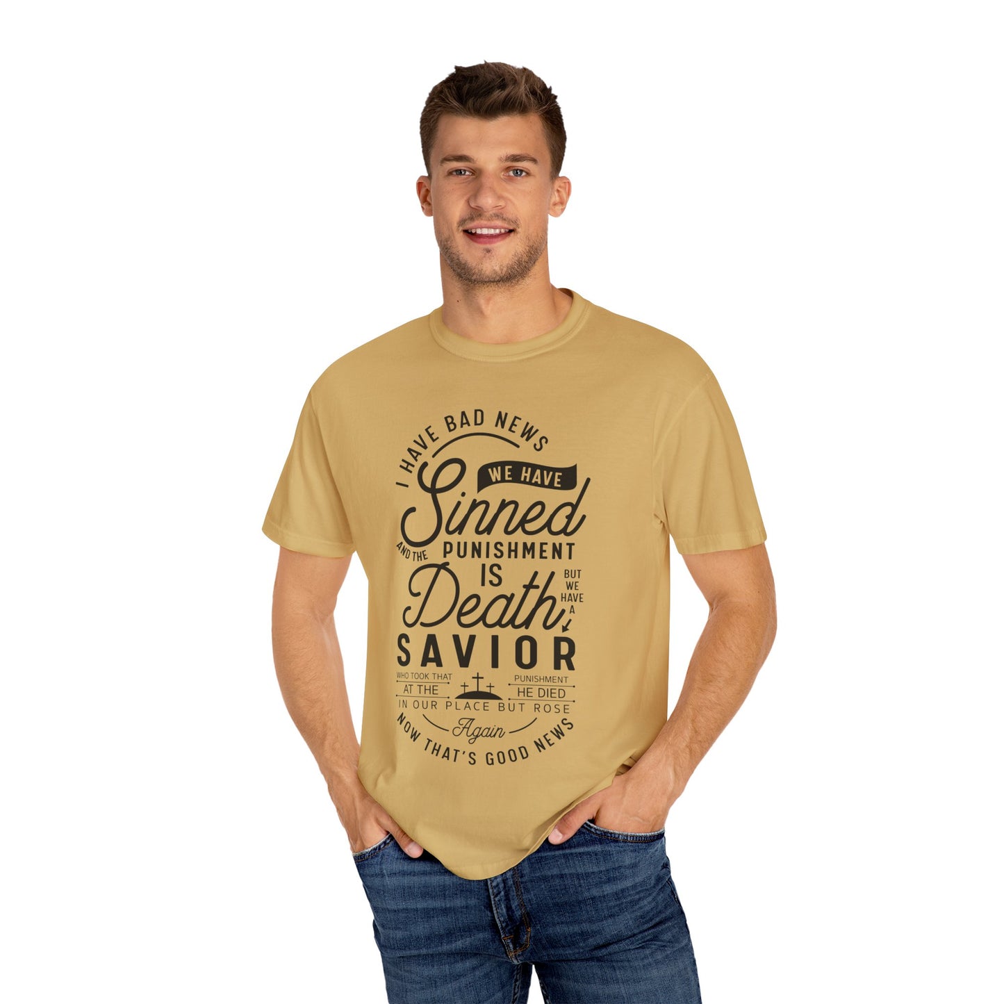 Faith Inspirational Unisex T-Shirt 'We have Sinned'