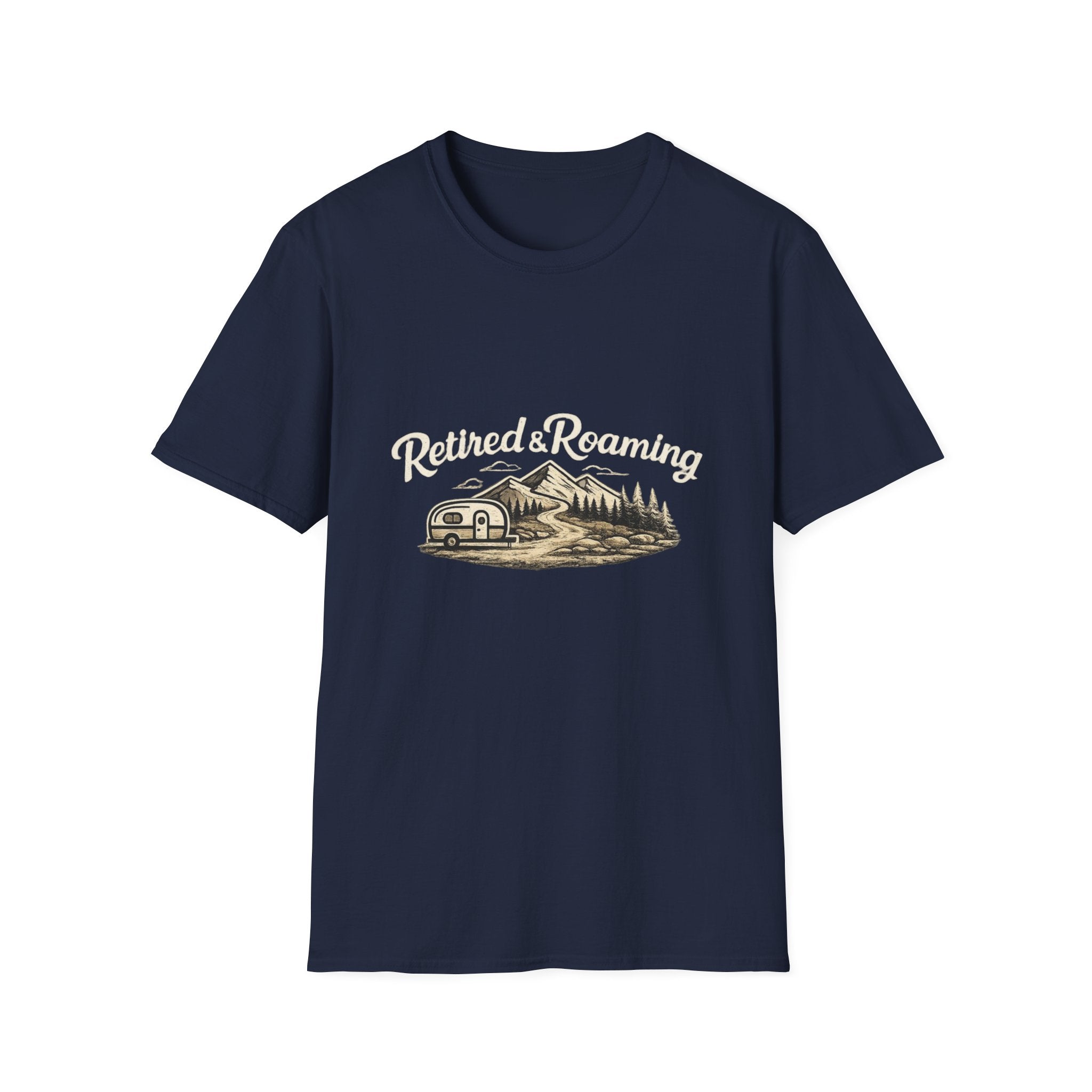 Retired and Roaming dark colors Tee Shirt