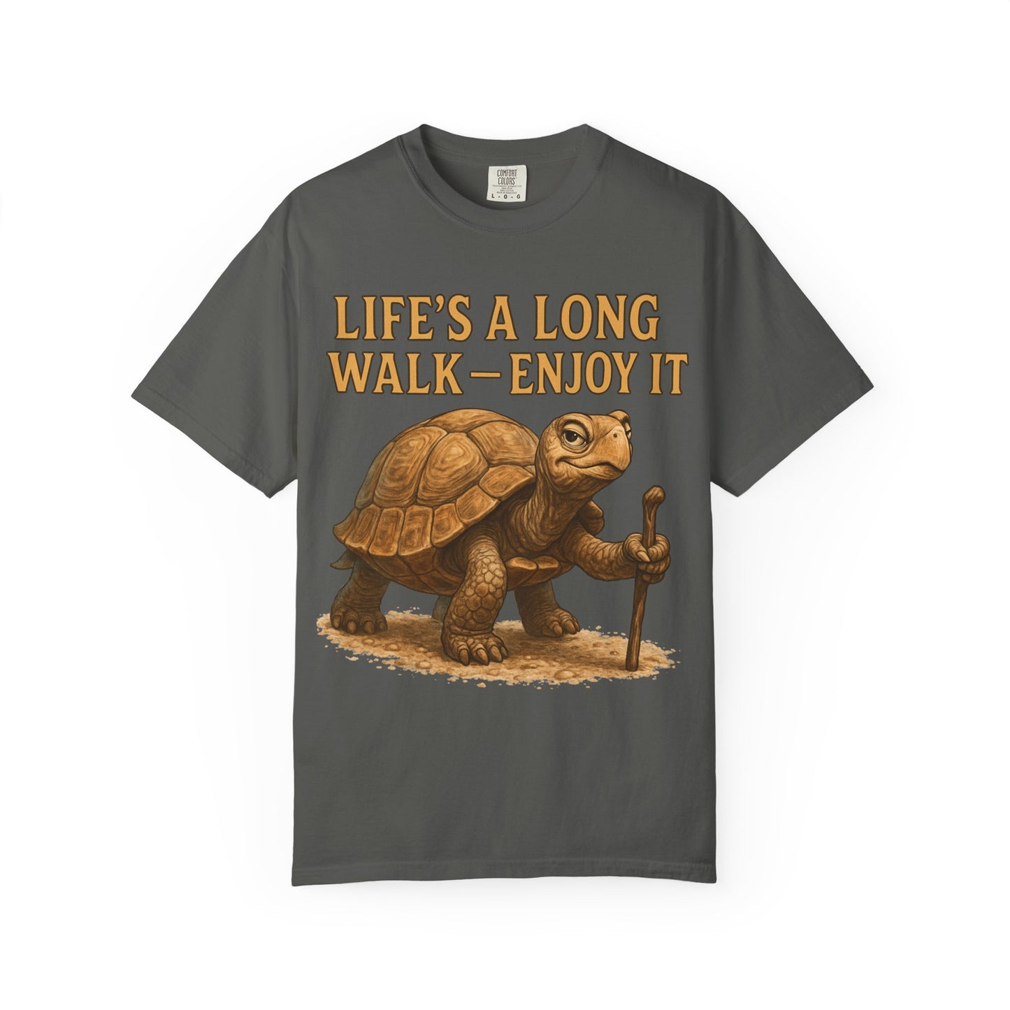 T-shirt - Slow and Methodical Tortoise Design