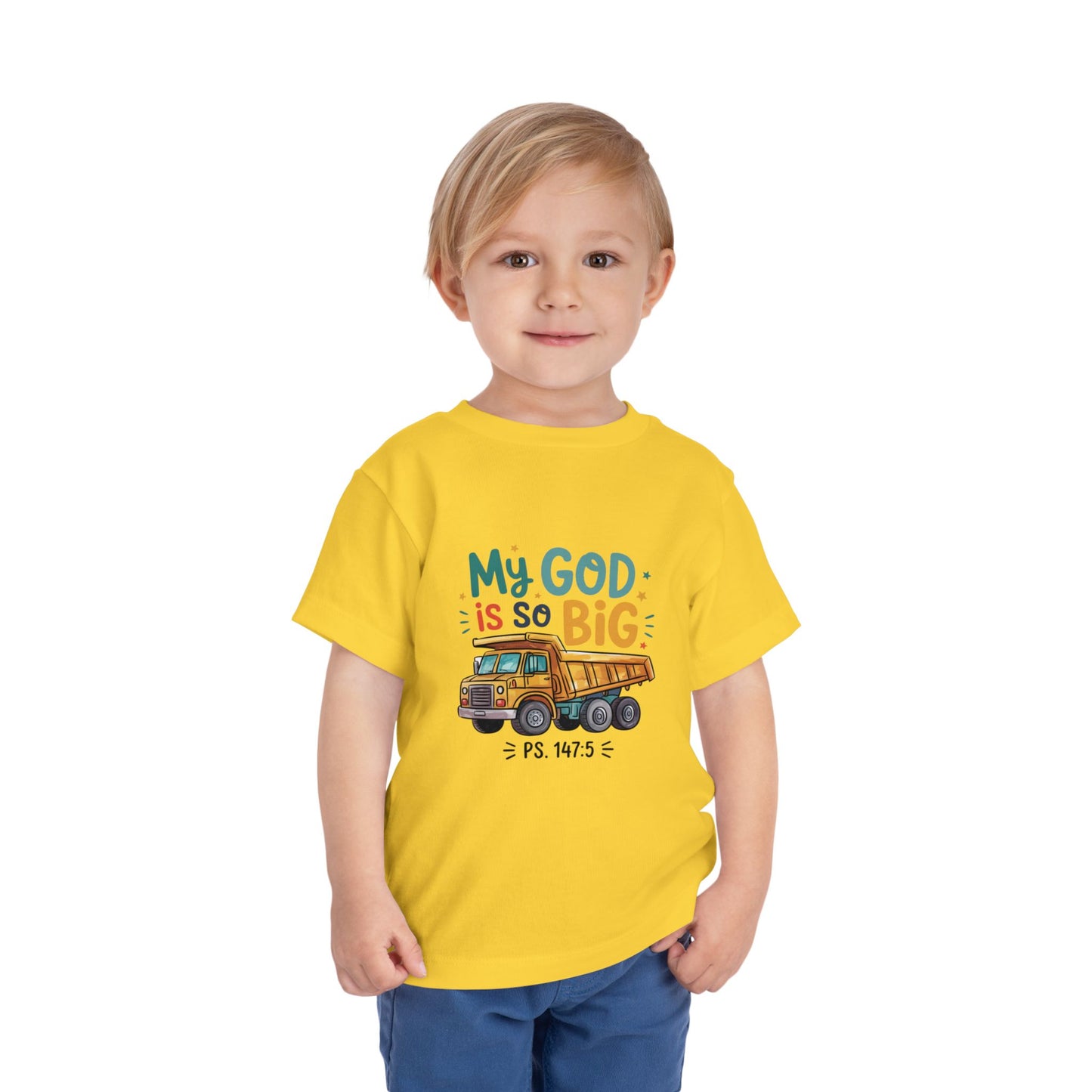 My God Is So Big - Toddler Short Sleeve Tee