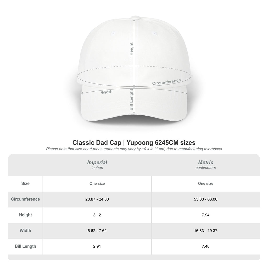 Classic Dad Cap - 'Be Still & Know' Mountain Camping Hat