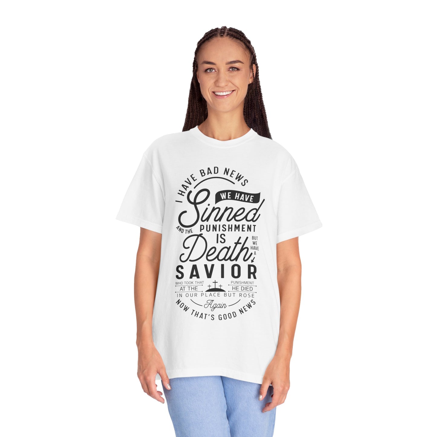 Faith Inspirational Unisex T-Shirt 'We have Sinned'