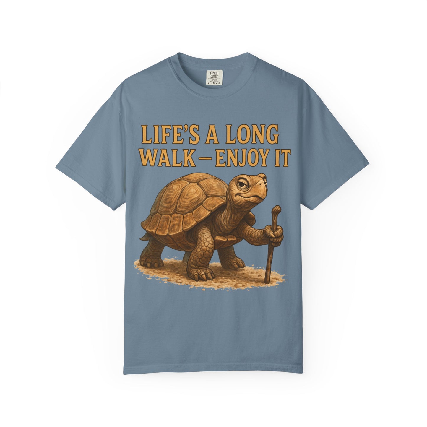 T-shirt - Slow and Methodical Tortoise Design