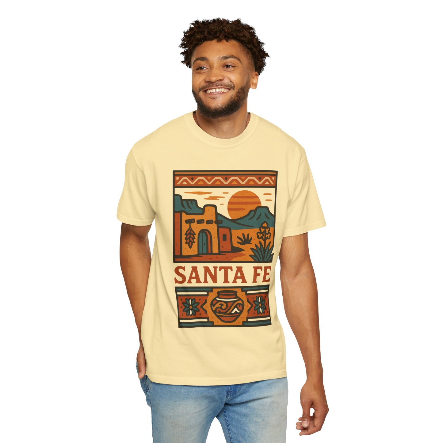 Artdeco Southwest Landscape T-shirt
