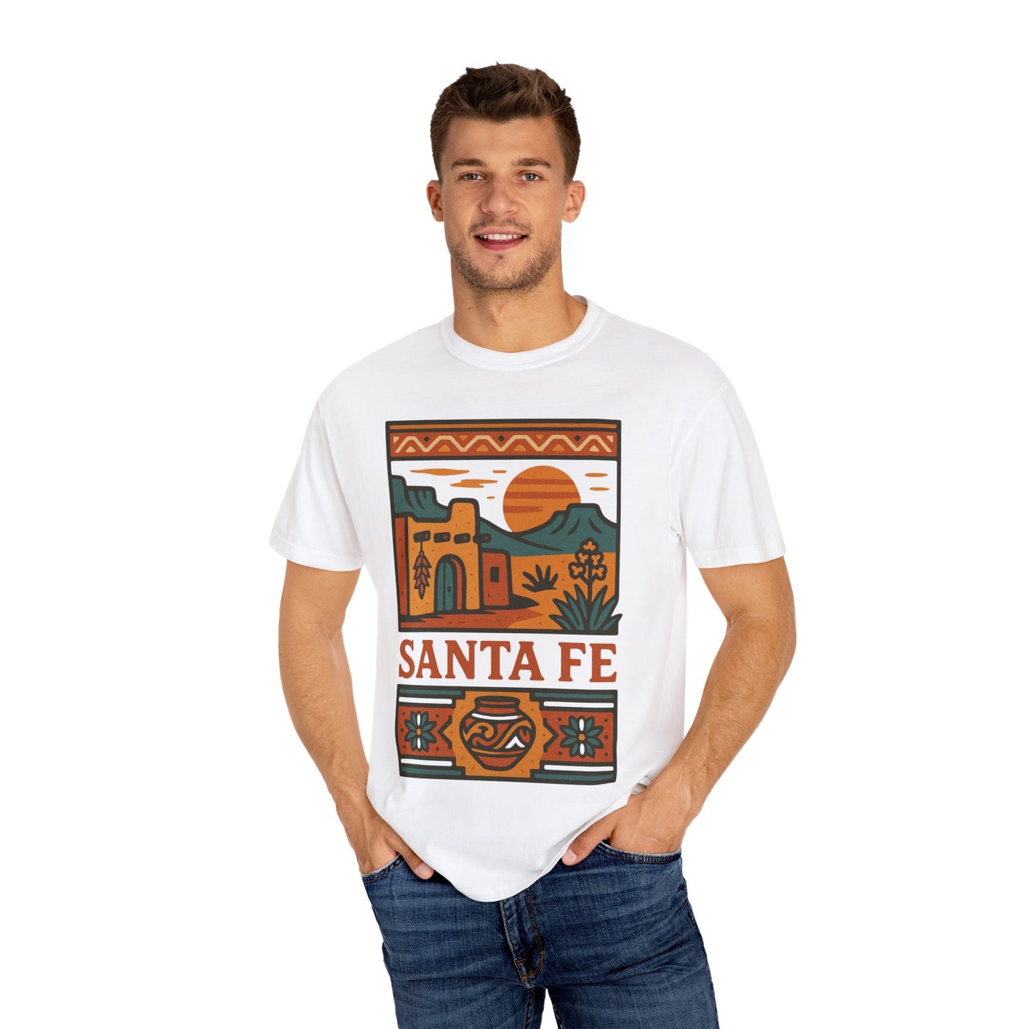 Artdeco Southwest Landscape T-shirt