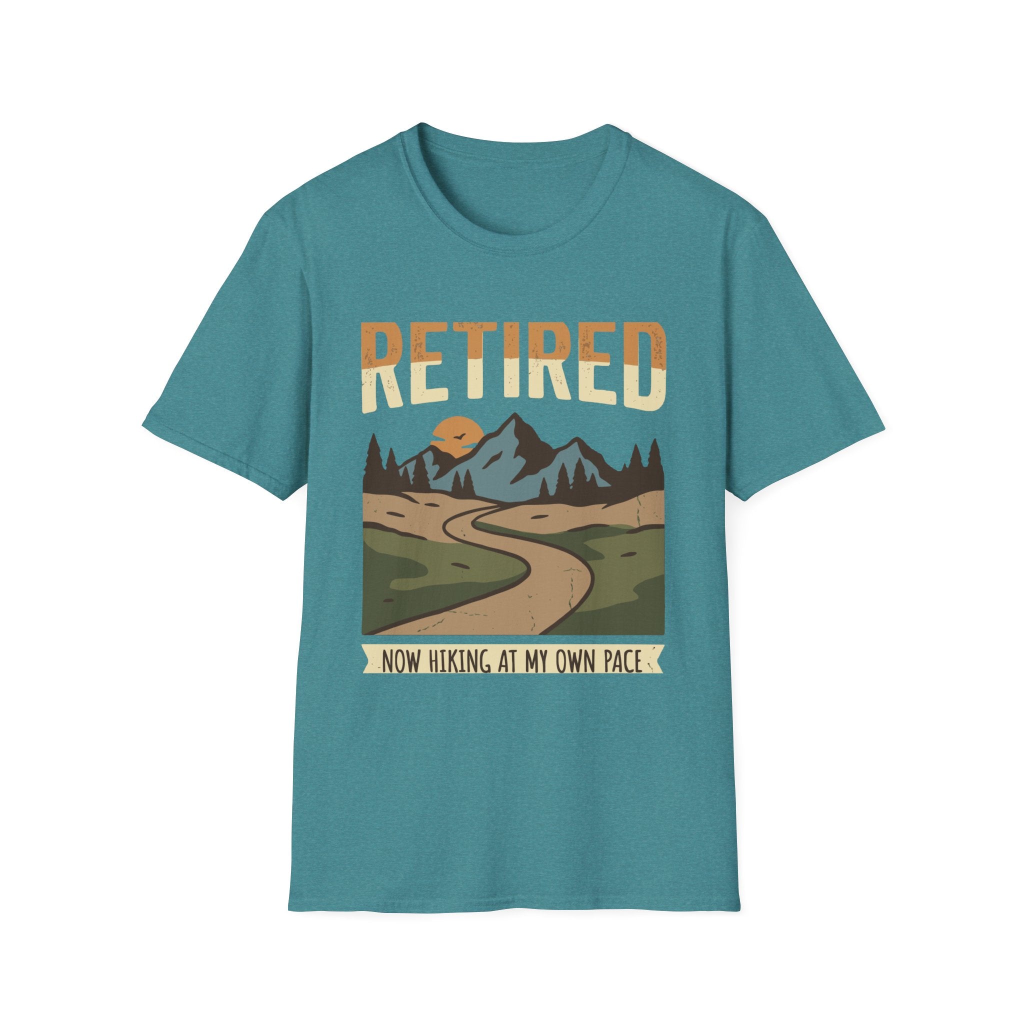 Retired Hiking My Own Pace Tee Shirt