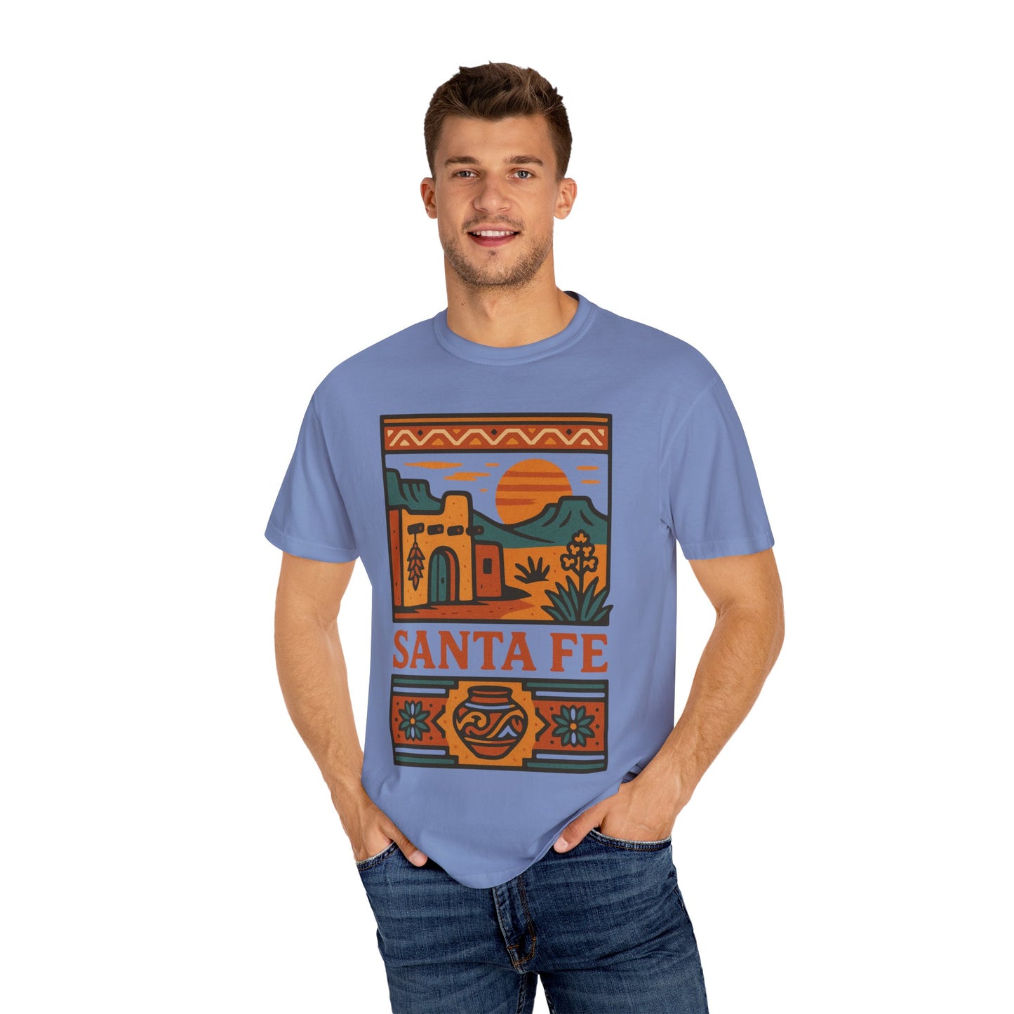 Artdeco Southwest Landscape T-shirt