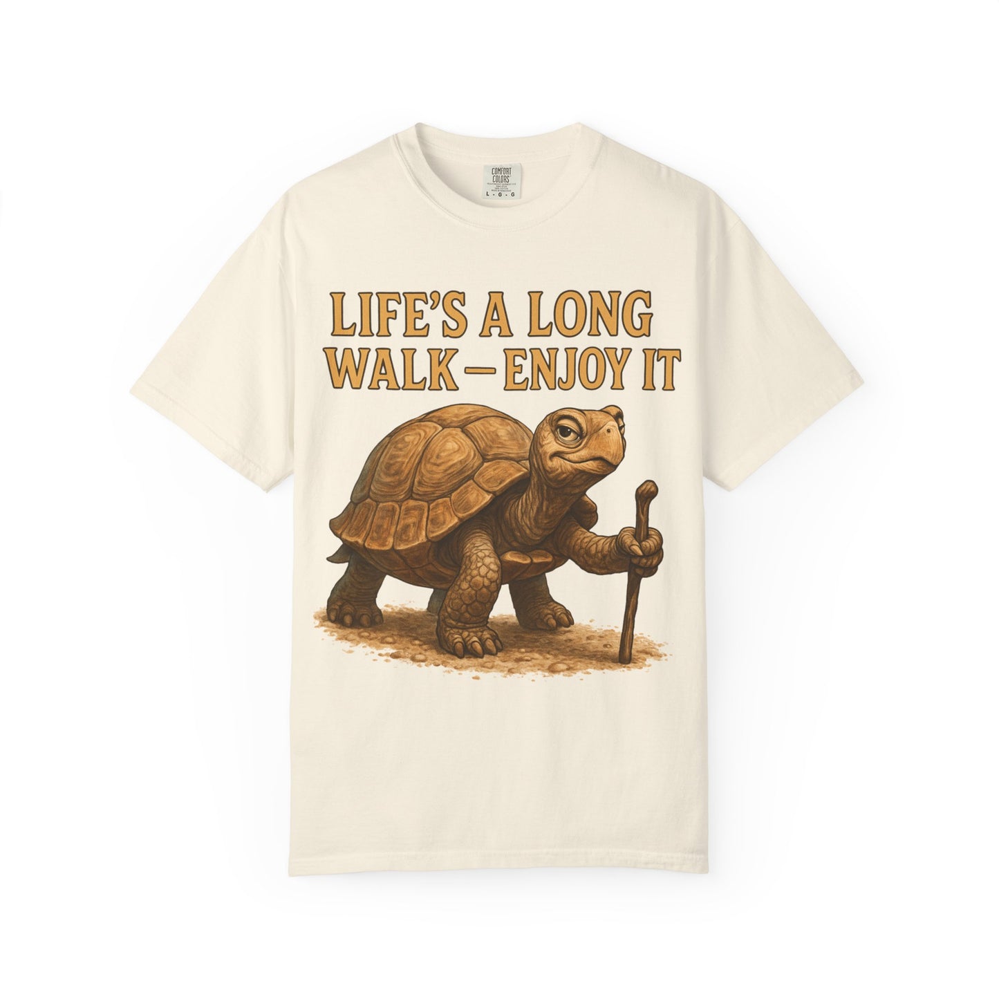 T-shirt - Slow and Methodical Tortoise Design