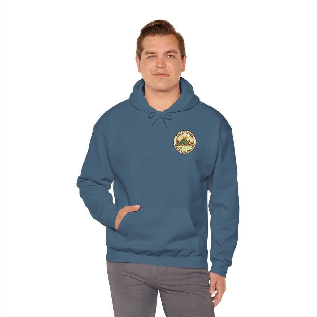 His Paths Are Higher Hoodie – Christian Mountain Sunrise Sweatshirt, Unisex