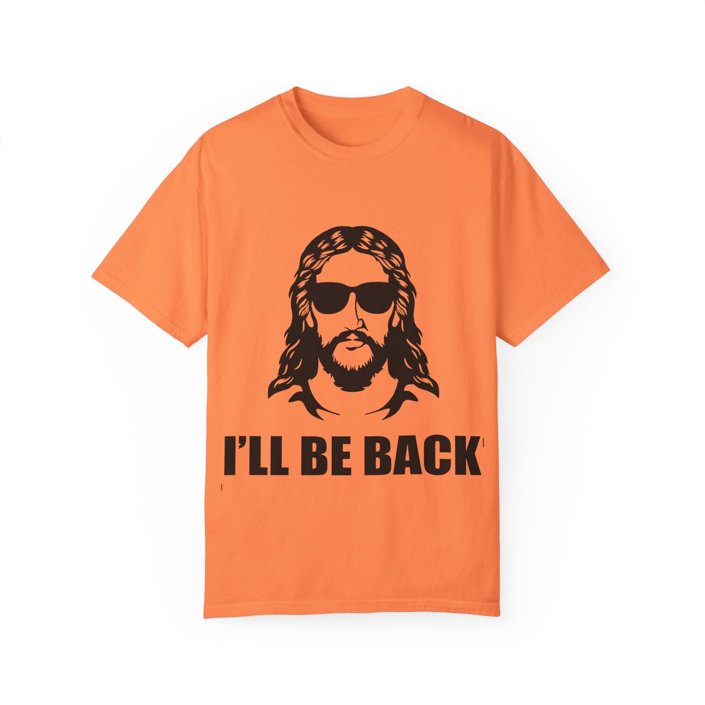 Humorous Jesus Unisex T-Shirt - 'I’ll Be Back' Graphic Tee