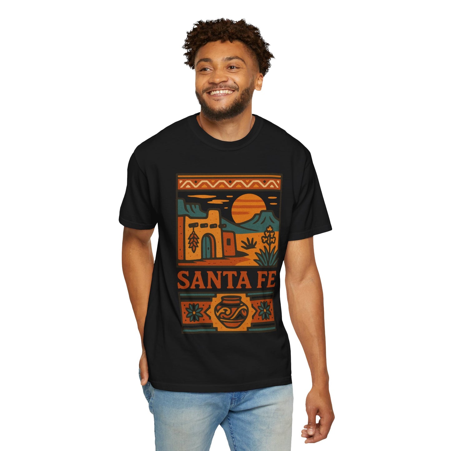 Artdeco Southwest Landscape T-shirt