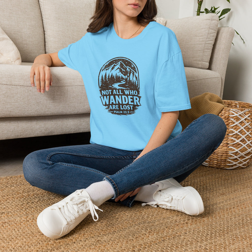 Not All Who Wander Are Lost Tee Shirt