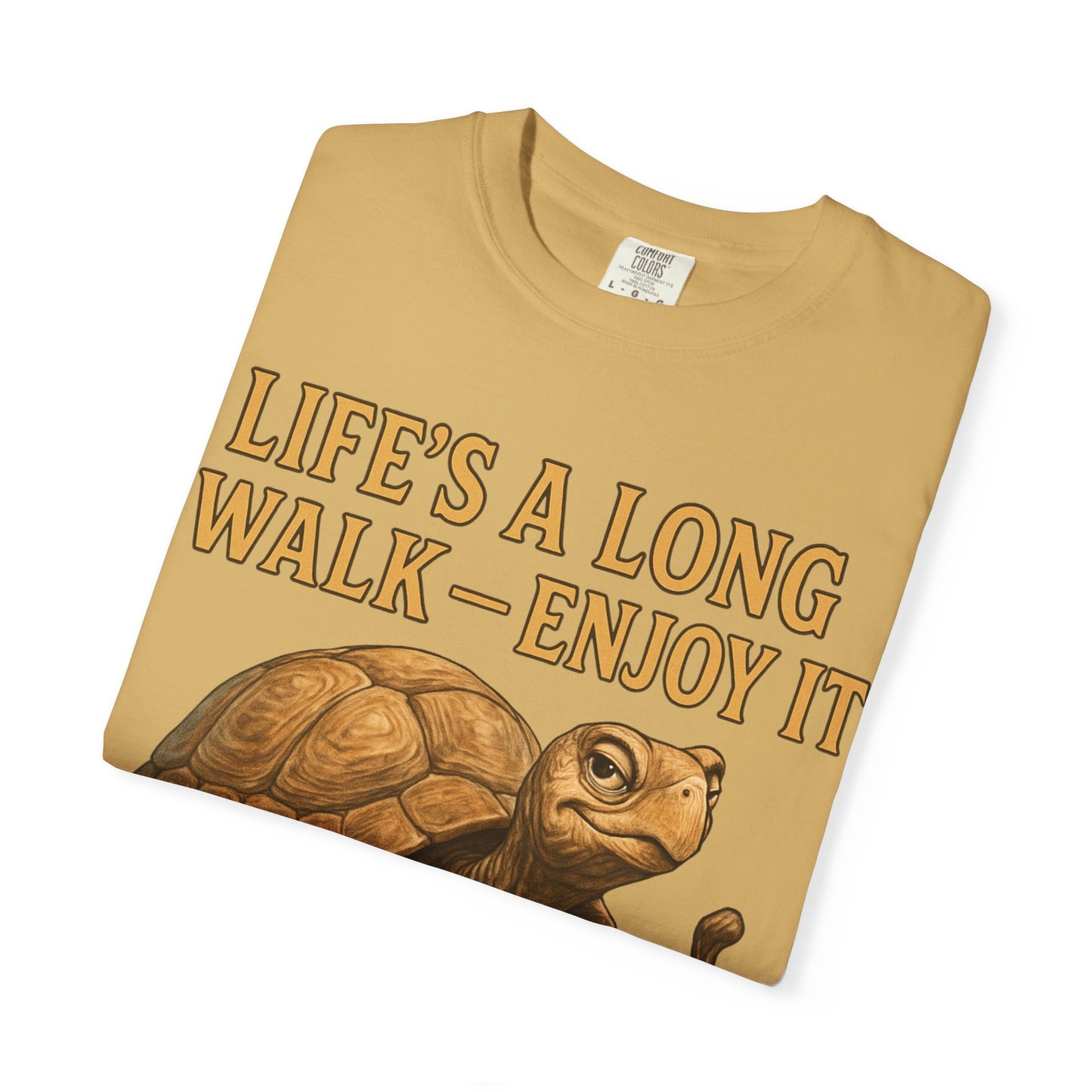 T-shirt - Slow and Methodical Tortoise Design
