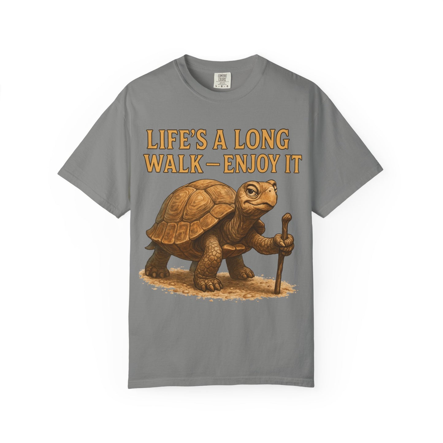 T-shirt - Slow and Methodical Tortoise Design