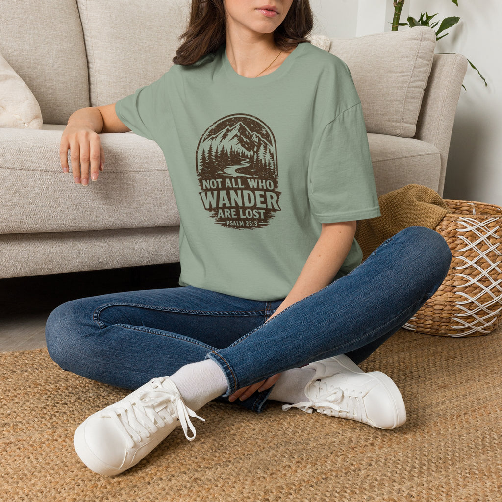 Not All Who Wander Are Lost Tee Shirt
